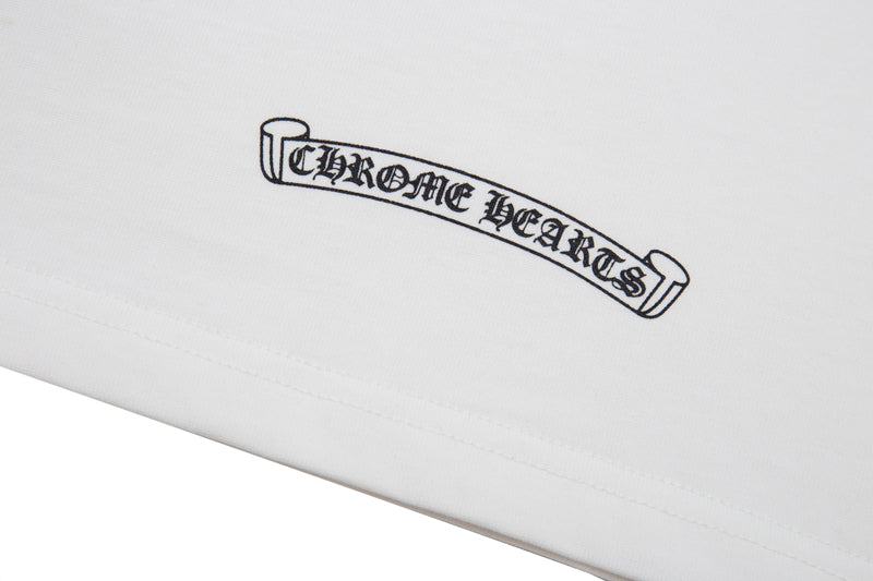 CHROME HEARTS  Neck Logo T-shirt K6022
