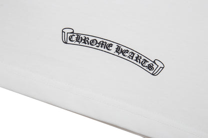 CHROME HEARTS  Neck Logo T-shirt K6022