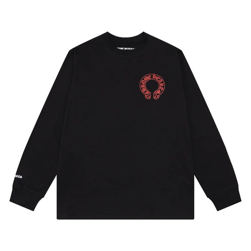 CHROME HEARTS  Men's Long-Sleeve T-shirtSweatshirt K8006