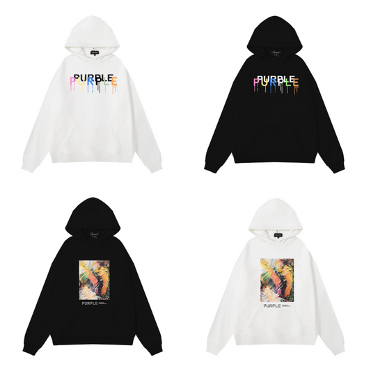 PURPLE  New Hoodie 986