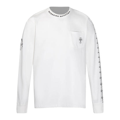 CHROME HEARTS  Men's Long-Sleeve T-shirtSweatshirt K9010