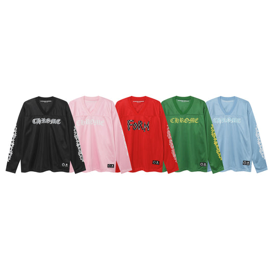 CHROME HEARTS  Matty Boy Mesh Warm Up Jersey 9998
