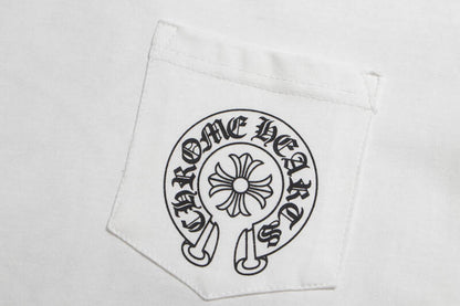 CHROME HEARTS  Men's Long-Sleeve T-shirtSweatshirt K8008