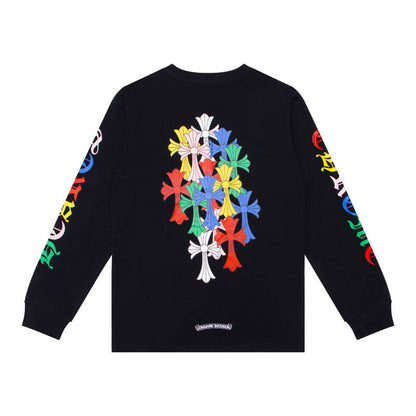 CHROME HEARTS  Men's Long-Sleeve T-shirtSweatshirt K8003