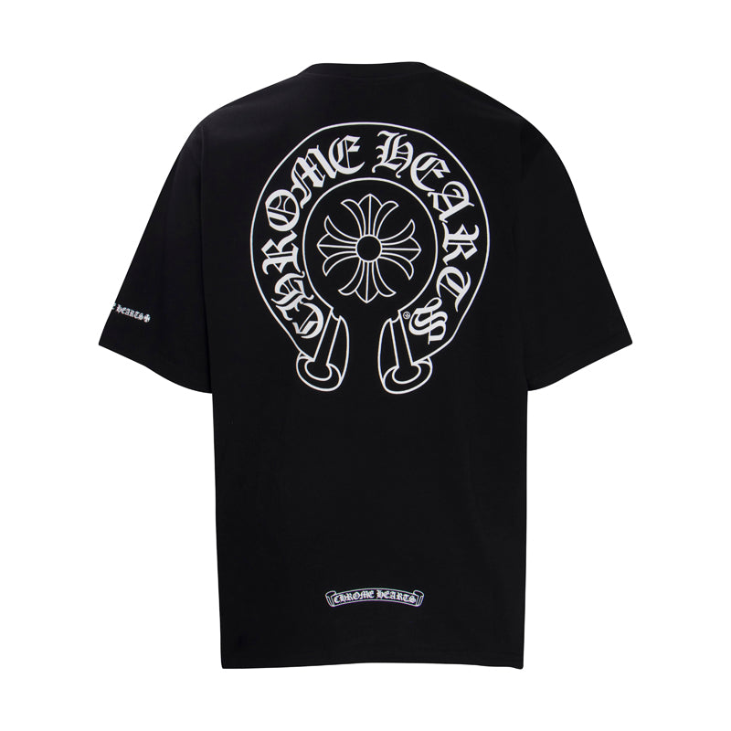 CHROME HEARTS Horse Shoe Logo Pocket T-Shirt K6013