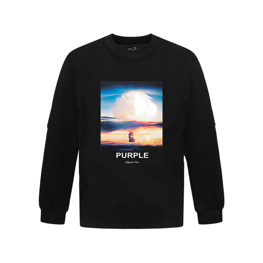 PURPLE  New sweatshirt 0020