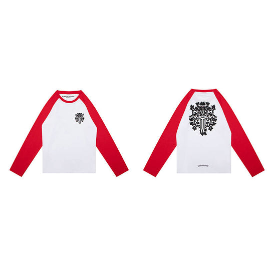 CHROME HEARTS  Men's Long-Sleeve T-shirtSweatshirt K9001
