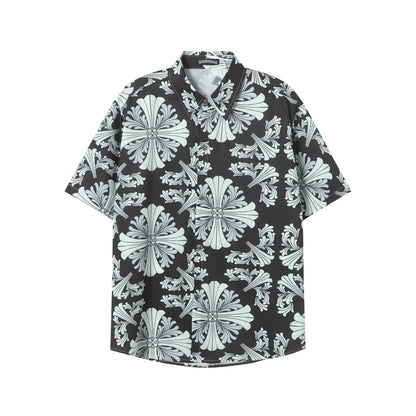 CHROME HEARTS  Quick-drying short-sleeved shirts are super popular 2286