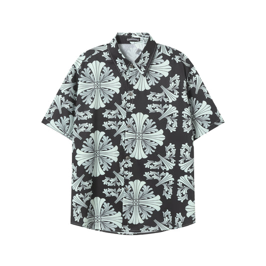CHROME HEARTS  Quick-drying short-sleeved shirts are super popular 2286
