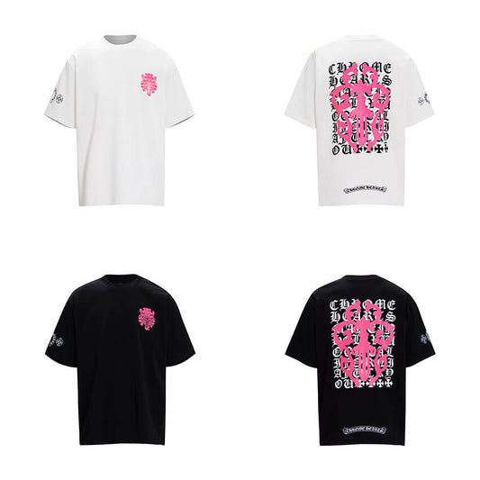 CHROME HEARTS  Eye Chart Dagger T-shirt K6025