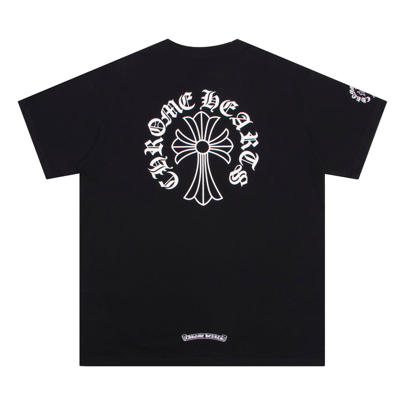 CHROME HEARTS  Neck Logo T-shirt K6022