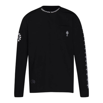 CHROME HEARTS  Men's Long-Sleeve T-shirtSweatshirt K9010