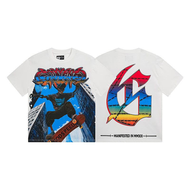 God Speed 2025 New fashion T-shirt 3128