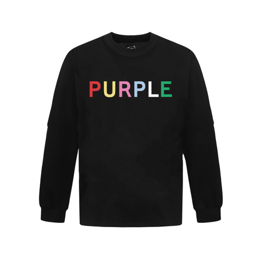 PURPLE   New sweatshirt 0021
