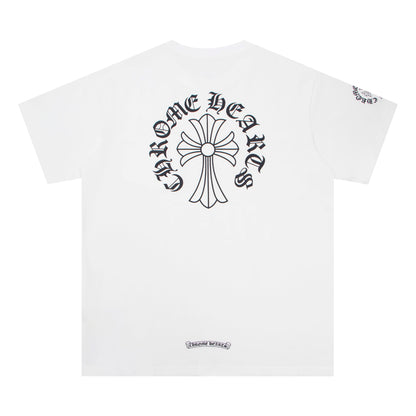 CHROME HEARTS  Neck Logo T-shirt K6022
