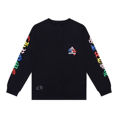 CHROME HEARTS  Men's Long-Sleeve T-shirtSweatshirt K8003