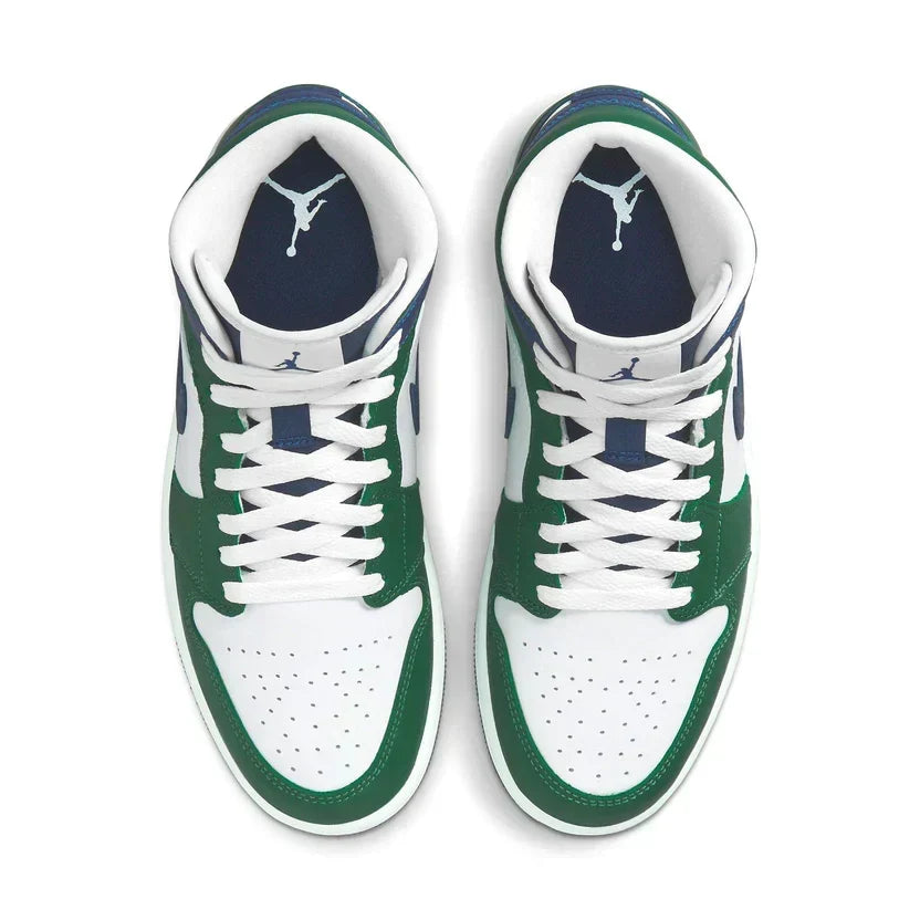 Air Jordan 1 Mid 'Seahawks Noble Green'
