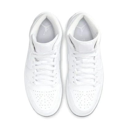Air Jordan 1 Mid 'Triple White' (2022)