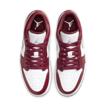 Air Jordan 1 Low 'White Bordeaux'